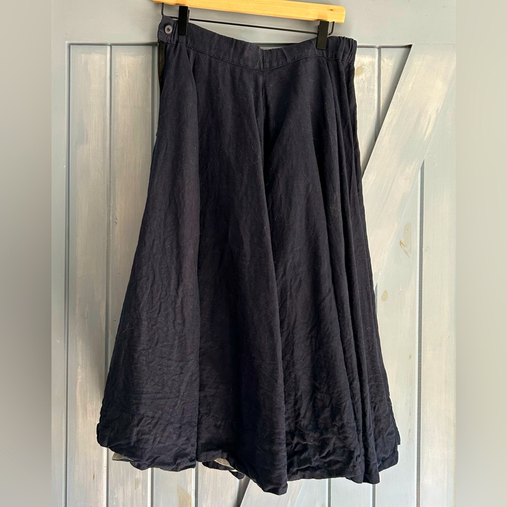 Son de Flor-Classic Skirt- Medium- Navy